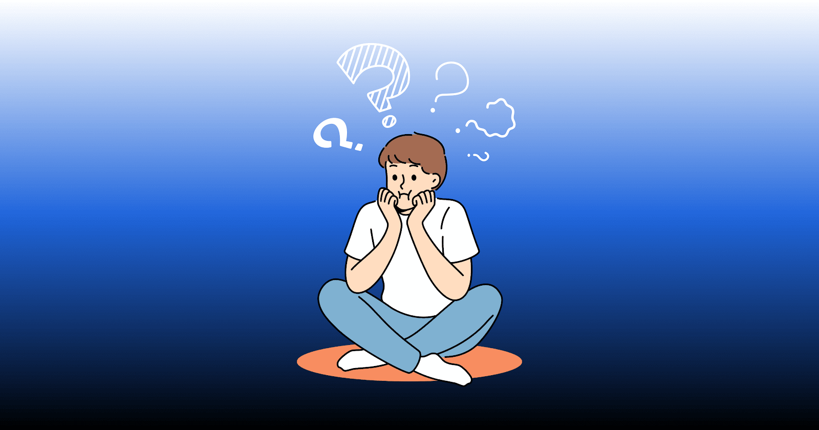 Confused person, wondering how to build links