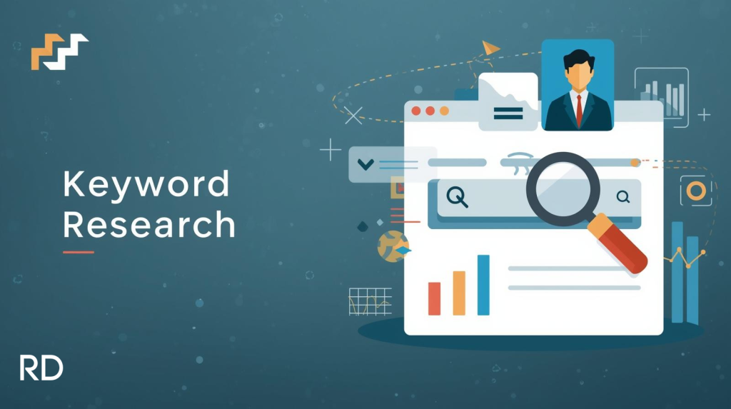 Header image for this section explaining keyword research.
