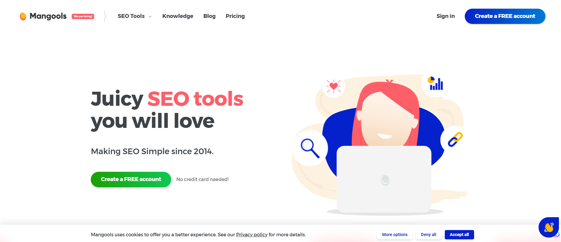 Mangools is a cheap and effective SEO tool.
