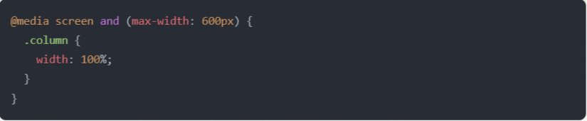 Fluid grids used in responsive mobile design